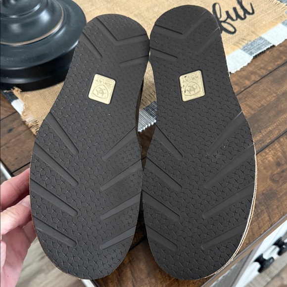 Ariat Men's Tan Slip-On Loafers - Picture 7 of 8